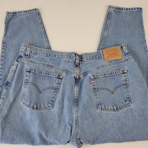 Vintage Levis 550 Womens Jeans Relaxed Tapered FF4 - Picture 5 of 8